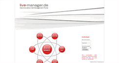 Desktop Screenshot of live-manager.de